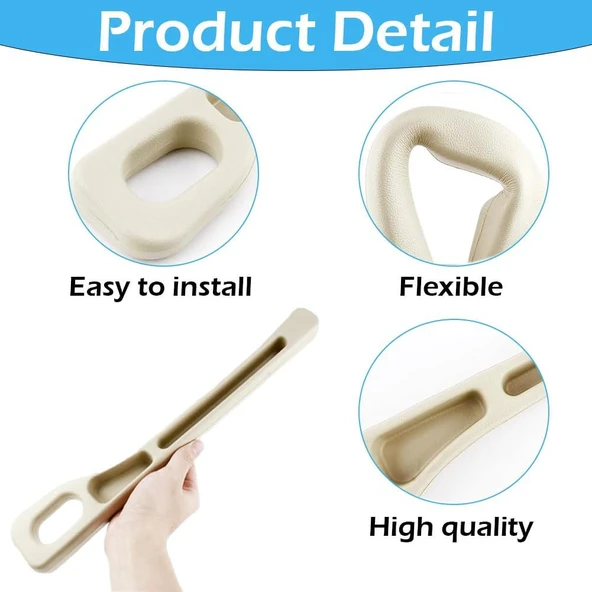 Araç Koltuğu Boşluk Doldurucu ve Düzenleyici Organizer 2'li Bej - 5