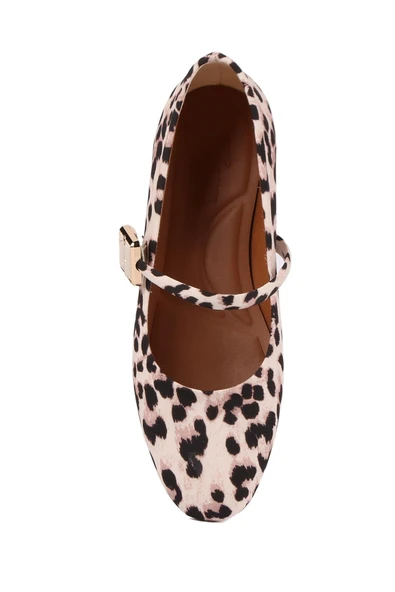 Stato - Bej Renk Leopar Desen Kadın Babet - Resim 6