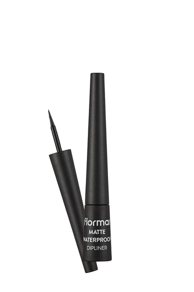 Flormar Matte Waterproof Yüksek Pigmentli & Mat Bitişli Suya Dayanıklı Dipliner 001 BLACK ürün görseli