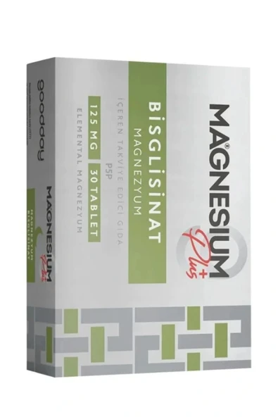 Goodday MAGNESIUM PLUS BISGLISINAT 30 Tablet ürün görseli