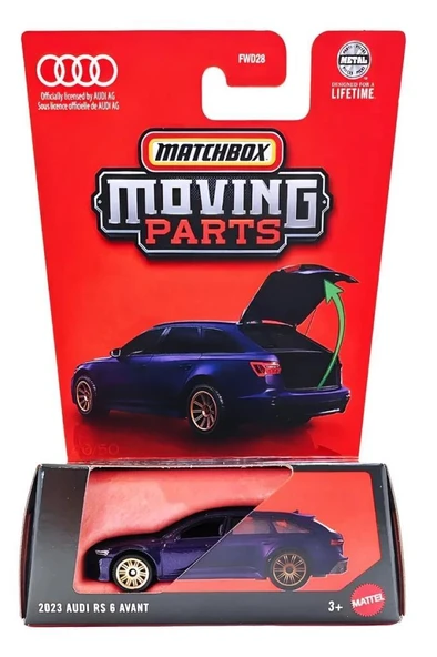 Matchbox 2025 1:64 Arabalar 2023 AUDI RS 6 AVANT JBW84 - 4