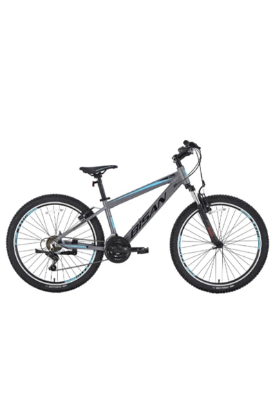 Bisan BİSAN COOPER DAĞ BİSİKLETİ 35 CM HD 26 JANT 21 VİTES FÜME SİYAH MAVİ ürün görseli 1