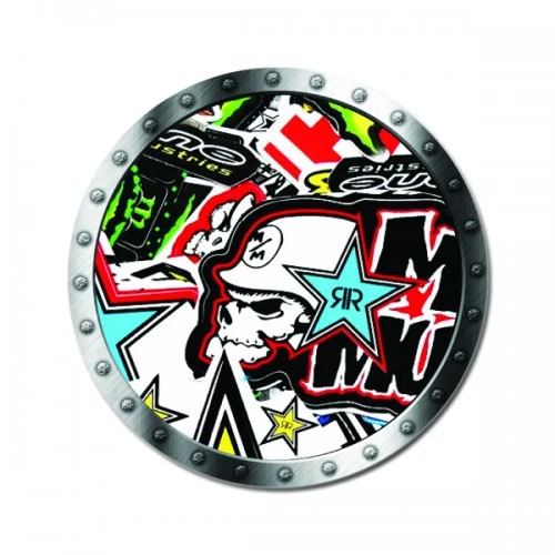 Schädel RR Damla Geçme Jant Göbek Kapağı 4’lü Set 55/58mm - 2