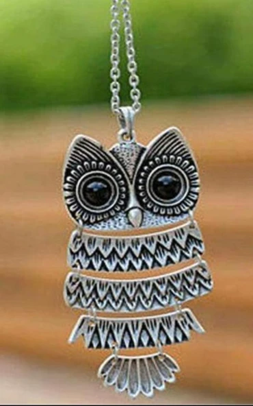 Baykuş Kolye ürün görseli