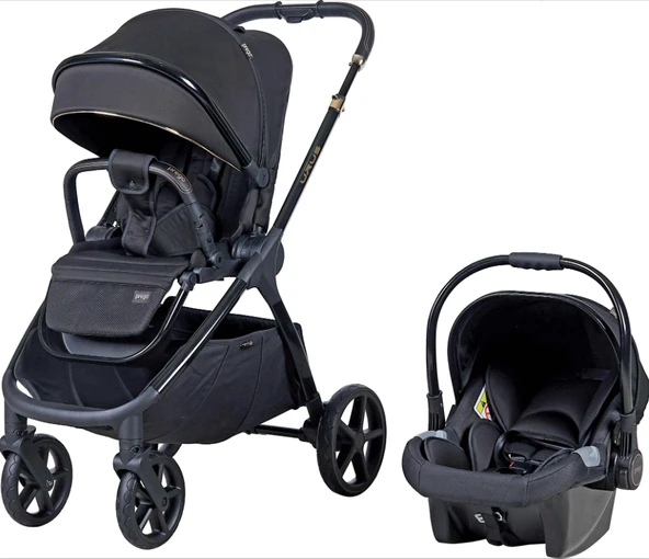 Prego Urus Travel Bebek Arabası Siyah