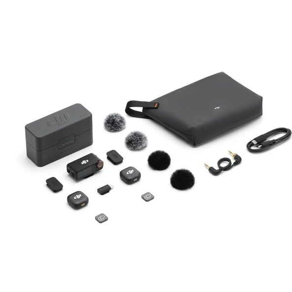 Djı Mic 3 (2 Tx + 1 Rx + Charging Case)