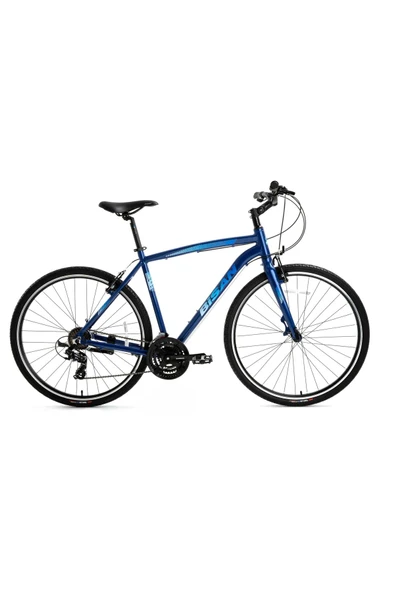 Bisan Guida Şehir Bisikleti 50 Cm V Fren 700C 21 Vites Lacivert Mavi ürün görseli 1