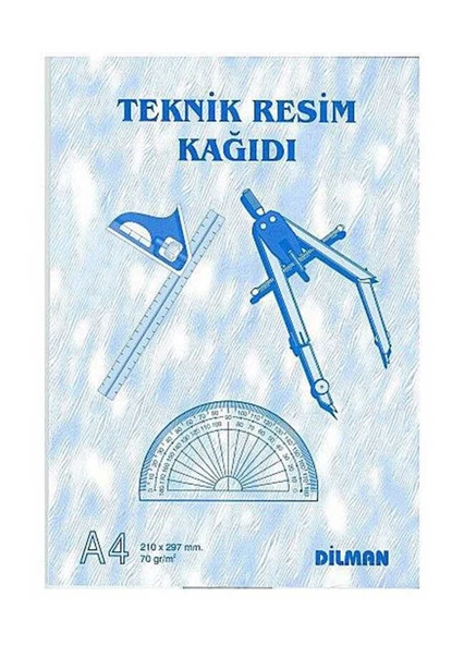 Dilman A4 Dikey Teknik Resim Kağıdı ürün görseli