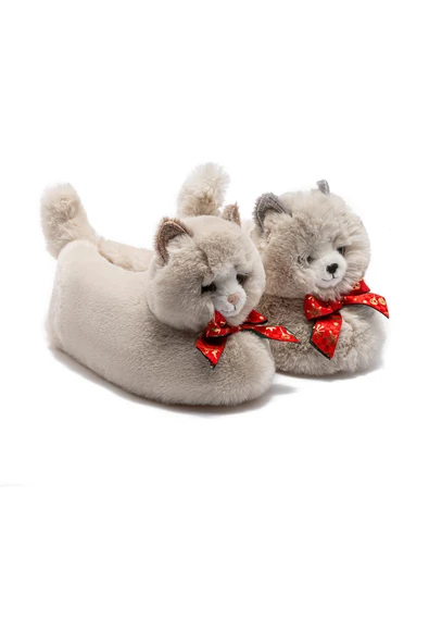 TWIGY TW SİSİ BEJ KADIN HAYVANLI PANDUF 36/41 ürün görseli 1