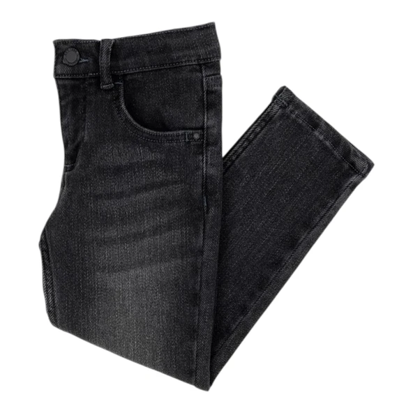 Erkek Çocuk Gri Jean Pantolon - 2