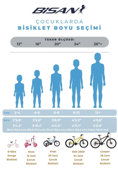 Bisan Gazelle Çocuk Bisikleti 30 Cm V 24 Jant 18 Vites Turkuaz Koyu Pembe - Resim 4