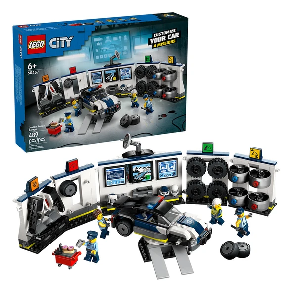 LEGO City Özel Polis Arabası Garajı 60457 ürün görseli