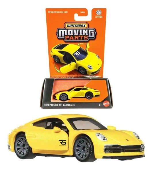 Matchbox 2025 1:64 Arabalar 2020 PORSCHE 911 CARRERA 4S JBW88