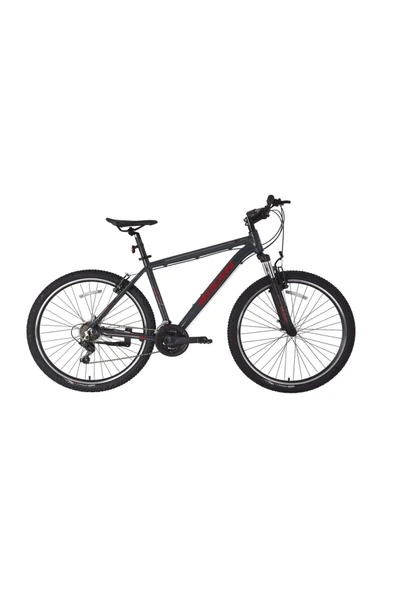 Bisan ATLAS DAĞ BİSİKLETİ 48 CM V 29 JANT 21 VİTES PARLAK GRİ KIRMIZI ürün görseli 1