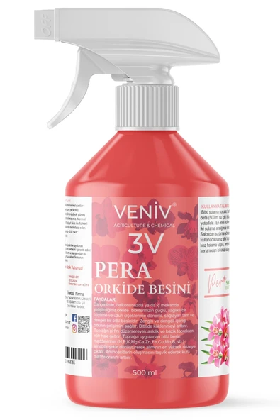 3V Pera Bitki Besini 500 ml – Köklenme ve Çiçeklenme İçin Özel Formül ürün görseli 1