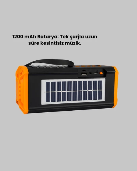Taşınabilir J-IPOX P520 1200 mAh Bluetooth Hoparlör Mikrofonlu - 3