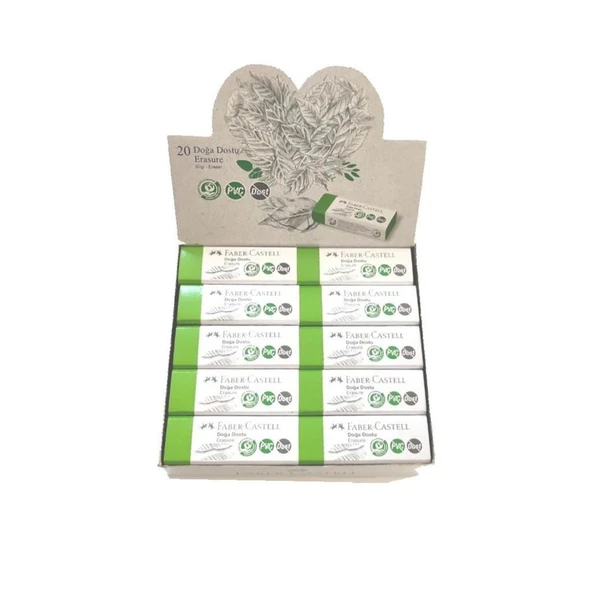 Faber Castell Silgi Dustfree Doğa Dostu Pvcfree 20X 5130187254000 ürün görseli