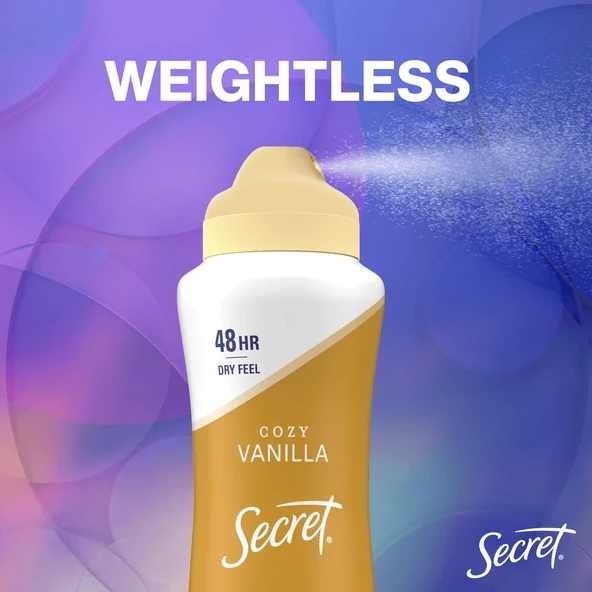 Secret Cozy Vanilla Deodorant Sprey 116 GR - 3