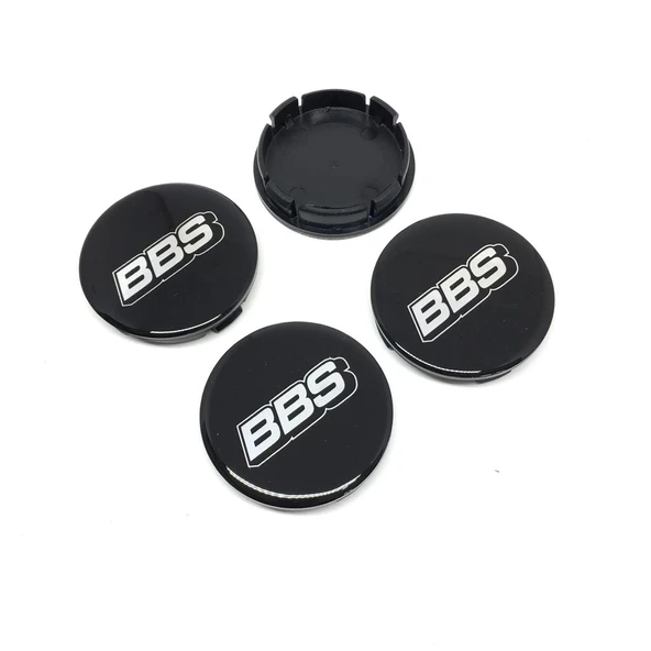 BBS Damla Geçme Jant Göbek Kapağı 4’lü Set 55/58mm Siyah