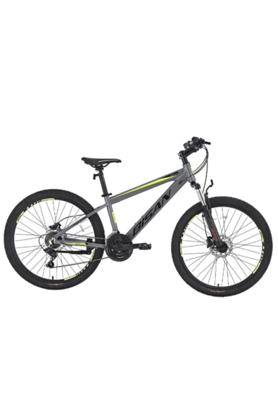 Bisan BİSAN COOPER DAĞ BİSİKLETİ 35 CM HD 26 JANT 21 VİTES FÜME SİYAH SARI ürün görseli 1
