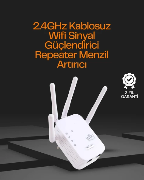 Çok Antenli Kablosuz Ağ Kapsama Alanı Genişletici - 1