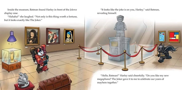 LEGO (R) DC Super Heroes (TM): Batman vs. Harley Quinn (with Batman (TM) and Harley Quinn (TM) minifigures, pop-up play scenes and 2 books) - 4