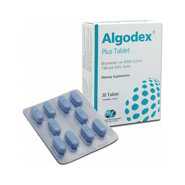 Mega Farma Algodex Plus 30 Tablet ürün görseli