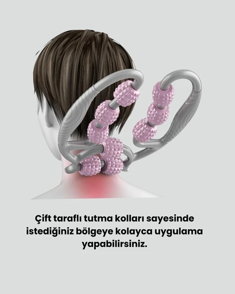 Dayanıklı Plastik Kas Masaj Rulosu Selülit Karşıtı - 4