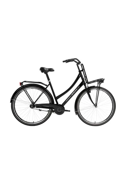 Bisan Fluante C 28 Jant 52 CM Parlak Siyah Gri Şehir Bisikleti ürün görseli 1