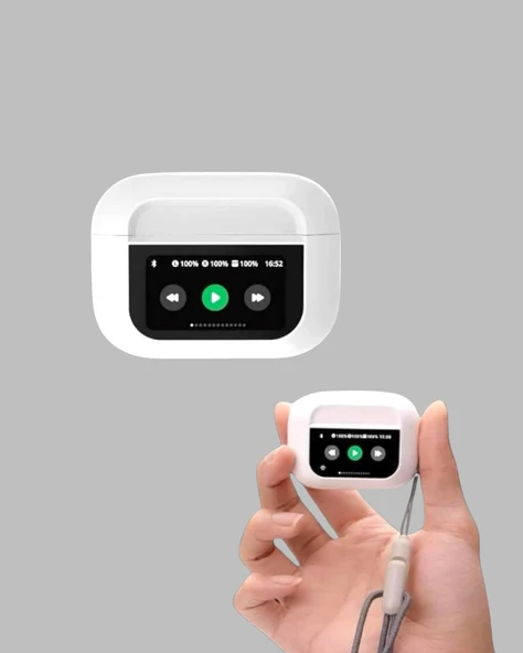 Dokunmatik Kontrollü Gürültü Önleyici Bluetooth Kulaklık Şarj Göstergeli - 4