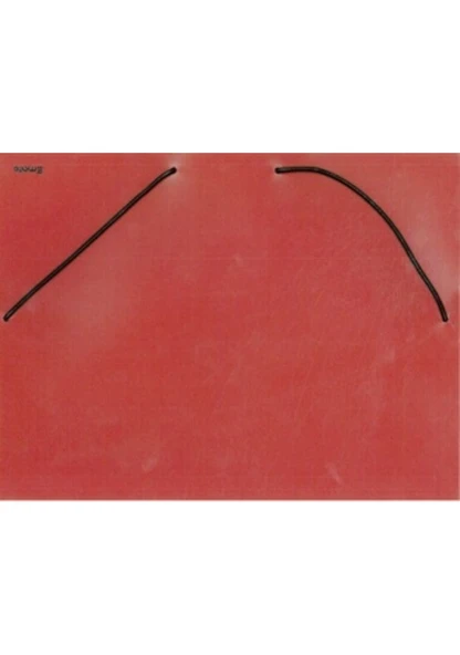 Smato W4203 Kırmızı Lastikli Mat Dosya