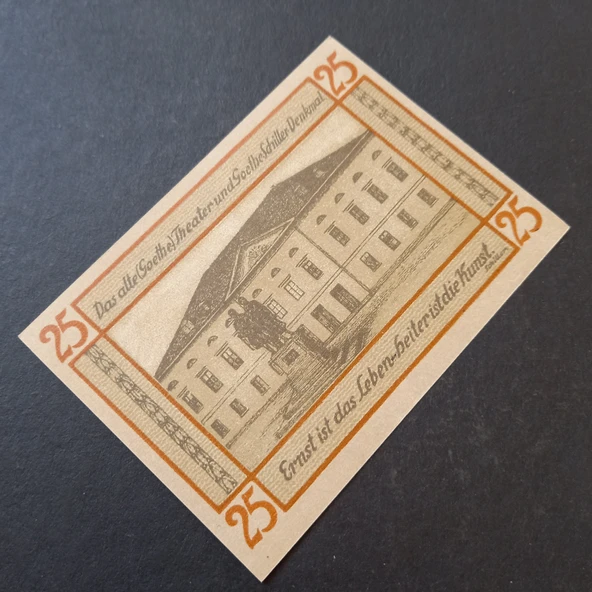 Escoines 3996368f4073fd627c 1921 Almanya 25 pfening Notgeld - 3