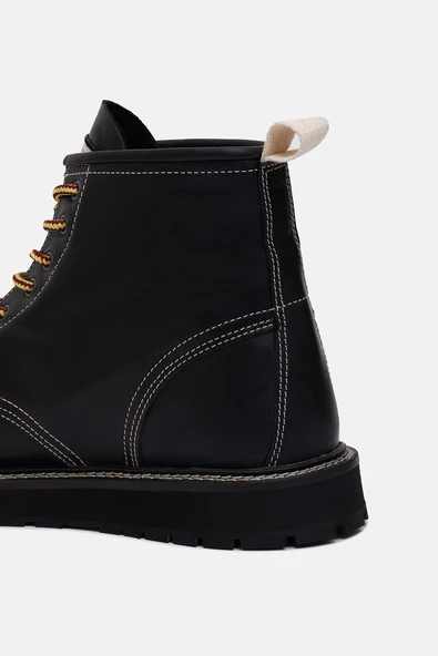 1401 Lifestyle V-Town Pull Up Erkek Bot Siyah - Resim 7