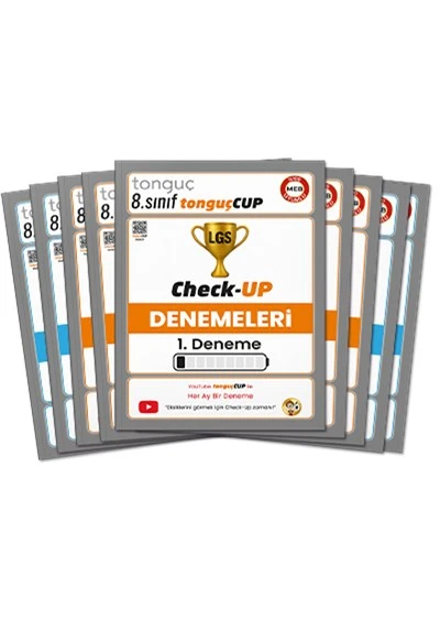 8. Sınıf TonguçCup Check-Up Denemeleri - Tonguç Yayınları