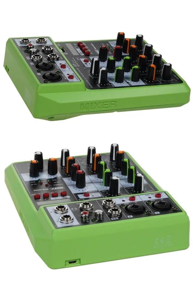 Midex MDX-280GR Ses Kartlı Ses Mikseri Stüdyo Kayıt Mixer - 3