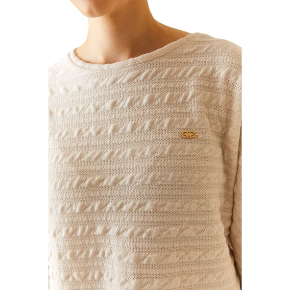 Kadın Sweatshirt 50272158-VR049 - Resim 5