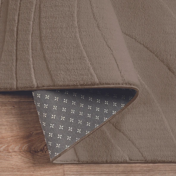 Dinarsu Alaçatı Püsküllü Parça Halı 150X230 Lorey K.Bej - Resim 2