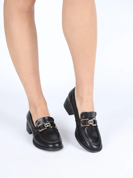 Stato - Siyah Renk Kadın Loafer ürün görseli