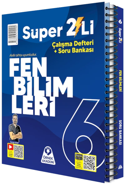Örnek Akademi 6. Sınıf Süper İkili Fen Bilimleri Seti