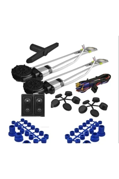 Inwells Üniversal Cam Kaldırma Seti Motoru Modülü Ön Veya Arka 2 Kapı-inwells 25020 - Resim 2