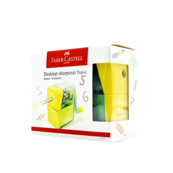 Faber-Castell Basic Masaüstü Kalemtıraş (381810) - Resim 3