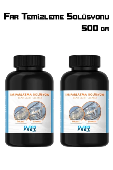 Yeni Nesil Premium Buharlı Far Temizleme Sıvısı Ve Parlatma Solüsyonu Kloroform Uyumlu 500 gr