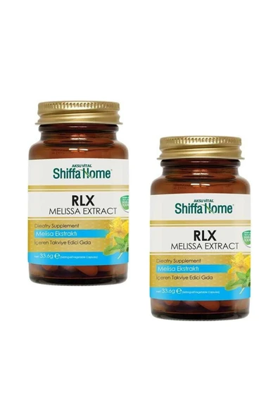 RLX Melisa Ekstresi Kapsülü (60 Kapsül) X 2 Adet ürün görseli 1