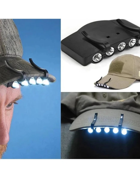 pilelistore Şapkaya Takılan Lamba Fener ürün görseli