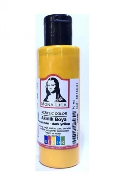 Monalisa Akrilik Boya 70 Ml Krom Sarı Sd150-21 ürün görseli