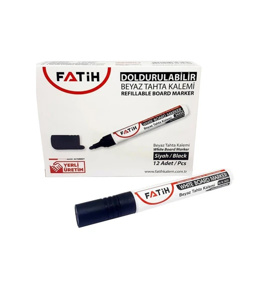 Fatih Tahta Kalemi Doldurulabilir Siyah 34355 ürün görseli