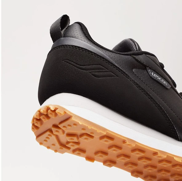 LESCON MOTIVA SİYAH COMFORT CASUAL KOŞU VE YÜRÜYÜŞ SPOR AYAKKABISI - Resim 8