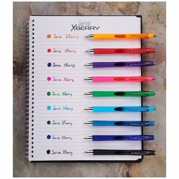 Serve Xberry Jel  Kalem  0.5  İğne Uç Koyu Mavi ürün görseli