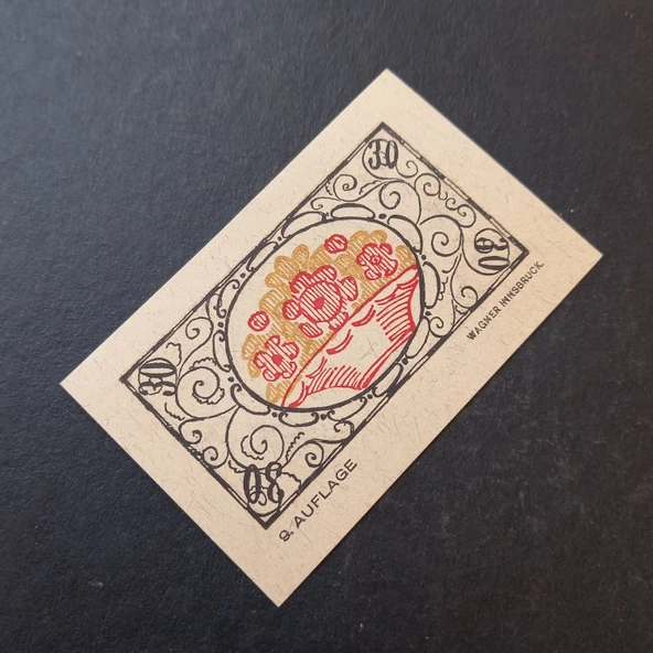 Escoines 3996368f406cec0f77 1921 Almanya 9.AUFLAGE Nortgeld - Resim 3