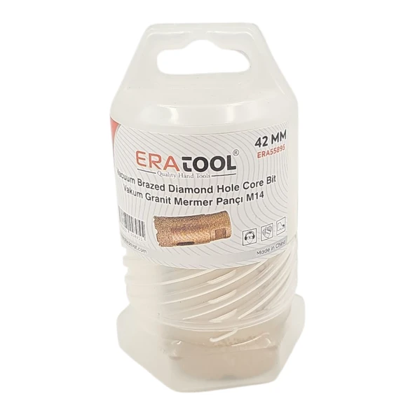 Fixonic Eratool ERA55895 42mm M14 Elmas Mermer Granit Delme Panç - Resim 4